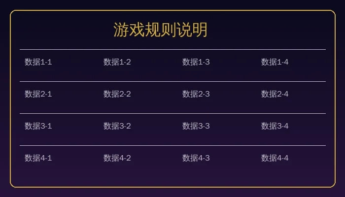 彩票网游戏规则说明图